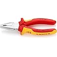 Knipex Combination Pliers chrome-plated, insulated with multi-component grips, VDE-tested 160 mm 03 06 160