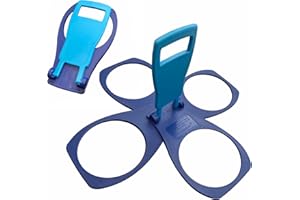 CarryAround Portavasos plegable, hecho en el Reino Unido, soporte para cerveza, refresco y café para llevar, resistente, reutilizable, tamaño de bolsillo, para conciertos, eventos deportivos y