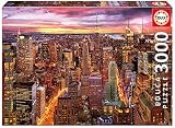 Espectacular vista de manhattan desde uno de sus famosos rascacielos