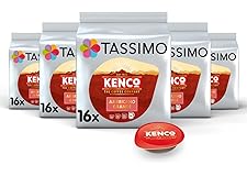 Tassimo Kenco Americano Grande XL Coffee Pods x16 (Pack of 5, Total 80 Drinks)