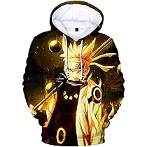 Roffatide Anime Naruto Hoodies Men's Cosplay Long-Sleeve Hoodie Printed  Sport Pullover Hooded Sweatshirts Tops Yellow/Green 3XL : Amazon.co.uk: ...