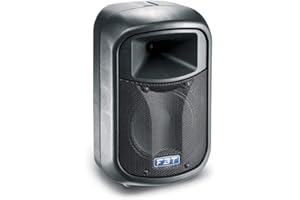 FBT J 8A Monitor audio portatile attivo professionale 200W + 50W RMS - 124dB SPL, Nero