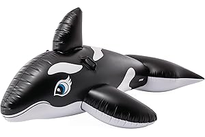 INTEX Ride-On Späckhuggare 193x119cm (max 40kg) (från 3 år) (Whale Ride-On)