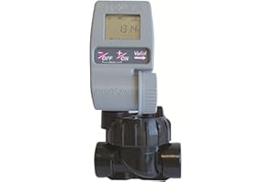 Rain Bird WP1-KIT Programmateur d'arrosage à Piles avec électrovanne 1" 9 V - Noir/Gris Clair