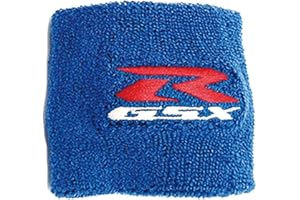 ENUOLIAN Moto Depósito Calcetines Calcetín De Depósito De Freno De Aceite Líquido Delantero De Motocicleta para Su-zu-ki GSXR 750 600 1000 K1 K2 K3 K4 K5 K6 K7 K8 K9 K10 K11 K12 K13 (Color : A)