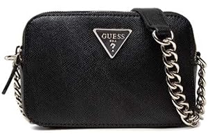 GUESS Noelle Crossbody Camera, Borsa Donna, Bianco, Taglia Unica