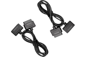 DARLINGTON & SOHNS 2 Extension Cable for Nintendo SNES Controller Extension Super Nintendo Cable