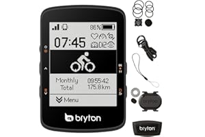 Ciclocomputer Bryton Rider 460D con cadenza e fascia cardio