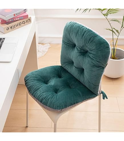 Cuscino Per Sedia Da Giardino Con Schienale Alto – 42x85 Cm, Imbottito In Poliestere, Per Interni Ed Esterni, Bianco