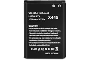 FLSTOR Akku für Siemens Gigaset SL78H, SL780, SL785, SL788, SL400, SL400A, SL400H, 1000mAh 3.7V Li-Ion Ersatzakku kompatibel mit Telekom: A806, X656, V30145-K1310K-X444, V30145-K1310-X445 (1 Stück)