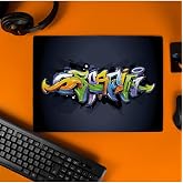 Hediyesepeti Grafiti Tasarımlı Tasarımlı 40x30 Mousepad