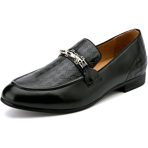 Penny Loafers Men JITAI Men's Penny Slip-On Leather Lined Loafer
