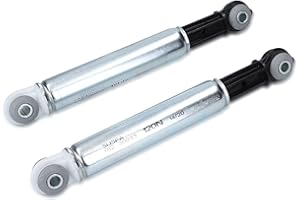 ‎DL-PRO DL-pro 2x Stoßdämpfer passend für Miele 4500826 Suspa RD12 120N 8mm Bohrung Dämpfer für Mondia Meteor Gala EuroStar Waschmaschine Trommel