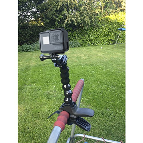 Luxebell® 7 gemeinsame einstellbare Schwanenhals Arm Griff Einbeinstativ + Jaws Flex Clamp Halterung für Gopro Hero 5 4 SJ4000 SJ5000 Kamera - 6