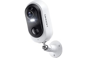 DIHOOM 2K Wireless Security Camera Outdoor, Rechargeable Battery Operated CCTV Camera, 3MP WiFi Camera with Night Vision, PIR Human & Motion Detection, 2 Way Talk, SD Card Loop Recording&Cloud Storage