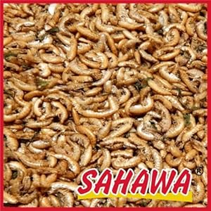 SAHAWA®_ Bachflohkrebse, Gammarus 9 kg Sack, getrocknet für Fische, Schildkröten, Nager, Vögel, Teichfische