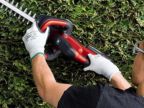 Einhell Akku Heckenschere GE-CH 1846 Li Set Power X-Change (Lithium Ionen, 18 V, 460 mm Schnittlänge, 15 mm Zahnabstand, 2,3 kg, inkl. 1,5 Ah Akku und Ladegerät) - 10