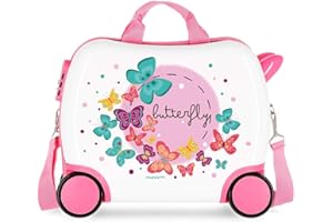 Movom Happy Time Valigia per bambini 41 centimeters, 25 L, Multicolore (Butterfly)
