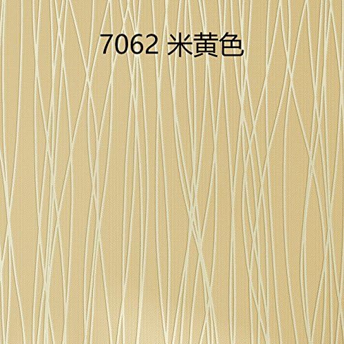 BABYQUEEN The moon living room wall paper modern minimalist Solid-stripe non-woven cloth bedroom background Wall Papers Apricot color Rice Yellow