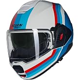 Nolan N120-1 &Ccedil;ene A&ccedil;ılır Motosiklet Kaskı-Lineo 347-S