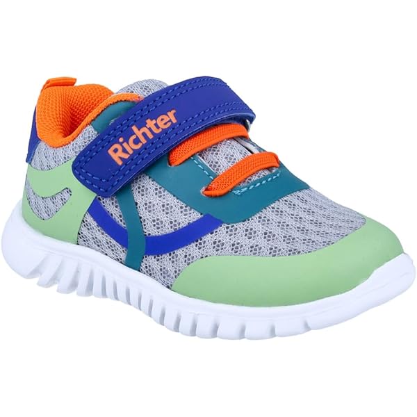 Richter Kinderschuhe Wallaby sneakers, cactus/neongeel, 23 EU, cactus neongeel