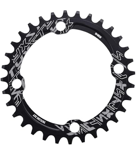 Plateau Vélo 104 BCD – 32/34/36/38 Dents, Large/étroit, 4 Boulons, Alliage T6, VTT/route