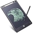Re-Writable LCD Writing Tablet Pad with Screen 21.5cm (8.5Inch) for Drawing, Playing, Handwriting Best Birthday Gifts for Adults & Kids Girls Boys, Multicolor