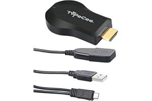 TVPeCee Adaptateurs USB WiFi - la télé Coller: Clé HDMI WLAN pour Miracast, Miroir Diffusion, Chromecast et DLNA (Diffusion Coller, HDMI dongle, l'internet récepteurs)