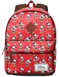 Karactermania Disney Classic Minnie Cheerful Mochila Tipo Casual, 43 cm, 27 Litros, Rojo