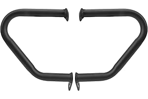 OUKENS 2 pezzi Protezione Motore Paramotore, FG007BK Protezioni Motore Sinistro E Destro sicurezza Corpo Accessorio adatto per Triumph Bonneville