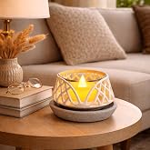 &Ccedil;ıkarılabilir Kapaklı Dekoratif Mumluk &ndash; LED Tealight Mumluk, Modern Minimalist Tasarım, Masa &Uuml;st&uuml; Ev Dekorasyonu, Salon &amp; Ya