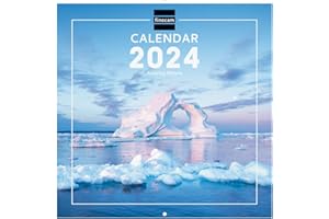 Finocam - Calendario 2024 Imágenes de Pared Internacional Enero 2024 - Diciembre 2024 (12 meses) Nature Internacional