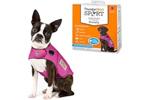 Thundershirt Dogs Clothing Thundershirt Veste Anti-anxiété pour Chien, Fuchsia, Taille XS