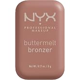 NYX Professional Makeup Buttermelt Bronze Bronzer for Face and Body With Shea Butter, Almond Butter & Mango Butter, For a Sun