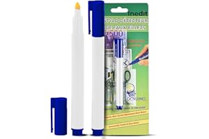 Stylo Faux Billet - LOT DE 2 - Détecteur De Faux Billets en 2 Secondes - Stylo Verificateur De Billet De Banque