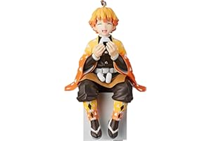 PURUUIGE Figurine de l'anime Zenitsu Agatsuma - Personnages de dessin animé - Figurine de collection - Jouet pour les fans - Cadeaux de collection