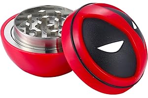 Spespo Ball smerigliatrice rotonda, in 3 Pezzi, 53mm Macinino Crusher