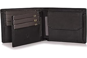 DONBOLSO® Zürich I klasyczny portfel ze skóry dla mężczyzn z ochroną RFID