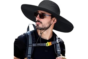 Cooltto Sun Hats for Men/Women with UPF 50+ UV Protection, Wide Brim Waterproof Breathable for Cycling, Fishing, Hiking, Golf, Climbing, Safari, Boating, Gardening and Other Outdoor Sports