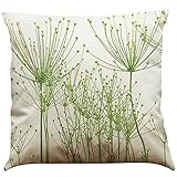 ★DEKORATION-Besteht aus hohe Qualität Leinenbaumwoll, sind die Oberfläche der Kissenbezüge nicht sehr glatt aber sehr haltbar ,praktisch, leicht und langlebig .Es ist sehr einfach ,Ihnen bequem halten oder ruhen auf Ihrem Kissen.Ihr Kissen in diesem Fall wird auch gut aussehen, auf der Kommode oder sogar im Auto.