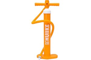 HUIIKE Pompa SUP Manuale con Doppia Azione Pompa per SUP 15 PSI, Gonfiatore Doppio Effetto Stabile | Accessori Stand Up Paddle, Handpump Tavola Gonfiabile | Manual Pump per Tavole Gonfiabile