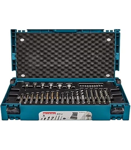 Kit De 17 Forets Et Burins SDS-Plus Makita D-21200 - Pour Perceuses à Percussion