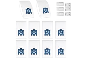 ‎PURE REALM 16 Stück S8340 Staubsaugerbeutel für Miele GN 3D Staubsauger S2 S4 S5 S6 S8, Complete C2/C3, Classic C1, Staubsauger Filtersack (10 Beutel inkl 3 Abluftfilter & 3 Motorschutzfilter)