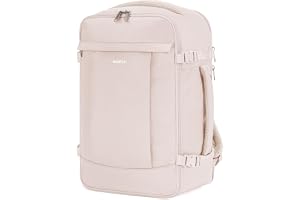 ECOHUB Ryanair EasyJet Kabinväska, 3D Laptop Ryggsäck, Vattentät Stöldskyddad Reseryggsäck, Handbagage för Flygplan, PET Miljövänlig Väska för Dam och Herr, 40x20x25
