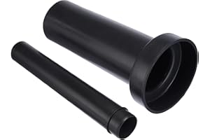 STABILO SANITAER Raccords muraux pour toilettes, 300 mm de long, soudables DN 90/110, avec bouchons blancs