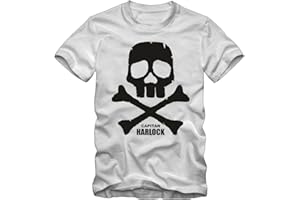 Bisura T-Shirt Capitan Harlock Anni 80