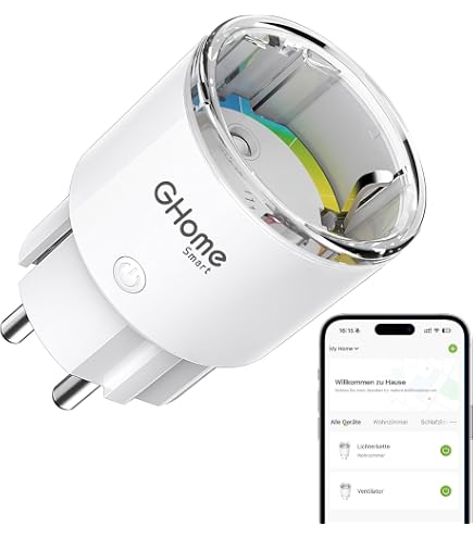 NOUS A1 SMART 15A WIFI TELECOMMANDE PLUG. INTERNET WATTMETRE MINUTEUR Programmable Prise Electrique Connectee Alexa Domotique 33297145