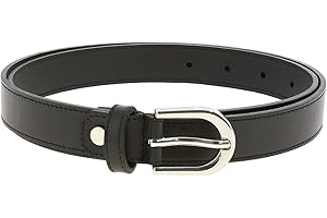 FASHIONGEN - Ceinture pour femme en Cuir Italien, LUNA, Fabriqué en France