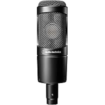 【あいうえお】Audio-Technica AT2035 Audio-Technica AT2035 Microfono a condensatore cardioide per