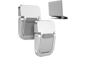 Icywink 2 Pezzi Mini Supporto per Laptop, Supporto portatile per laptop, pieghevole, adesivo, ergonomico e invisibile Antiscivolo per Laptop/MacBook/Notebook/Tastiera
